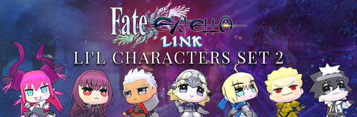 Save 76% on Fate/EXTELLA LINK - Li'l Characters Set 2 on Steam