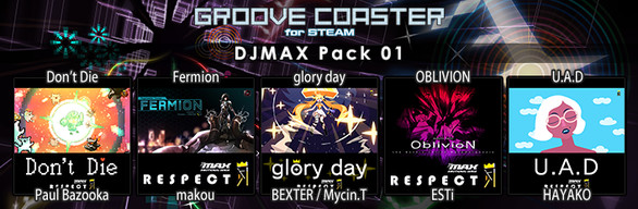 Groove Coaster - DJMAX Pack 01