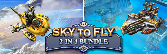 Sky To Fly: 2 in 1  Steampunk Games Bundle