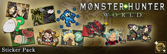 Monster Hunter: World - Sticker Pack