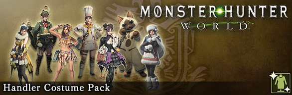 Steam Monster Hunter World Handler Costume Pack