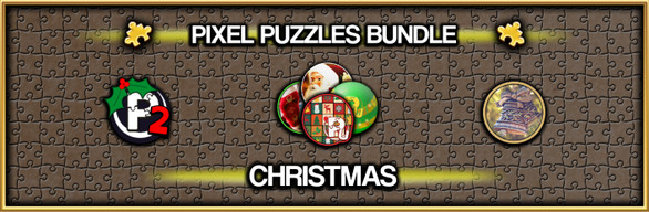 Pixel Puzzles Jigsaw Bundle: Christmas