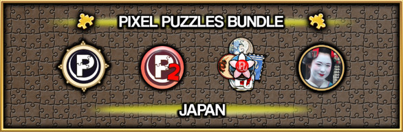 Pixel Puzzles Jigsaw Bundle: Japan