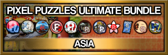 Pixel Puzzles Ultimate Jigsaw Bundle: Asia