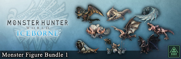 Monster Hunter World: Iceborne - Monster Figure Bundle 1