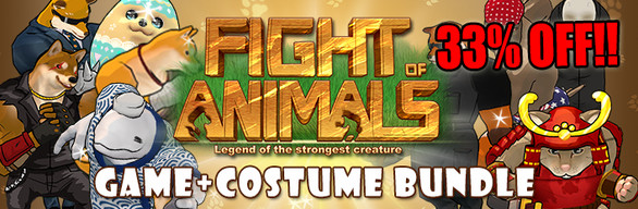 Fight of Animals Game + 10 Costumes Bundle