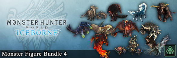 Monster Hunter World: Iceborne - Monster Figure Bundle 4