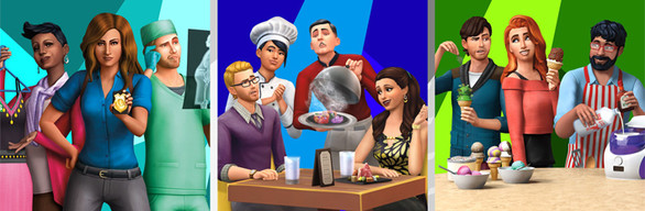 sims 4 get to work bundle