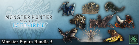 Monster Hunter World: Iceborne - Monster Figure Bundle 5