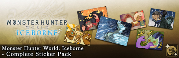MHW:I - Complete Sticker Pack