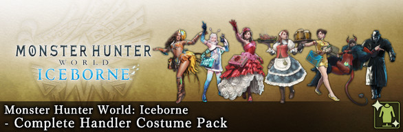 MHW:I - Complete Handler Costume Pack