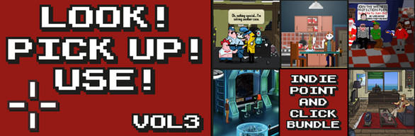 Look, Pick Up & Use - An Indie Point & Click Adventure Game Bundle Vol.3