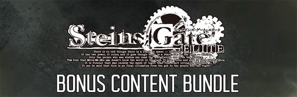 STEINS;GATE ELITE - Bonus Content Bundle