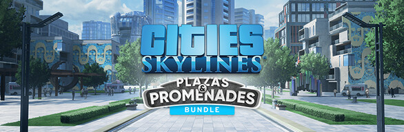 Cities: Skylines - Plazas & Promenades Bundle