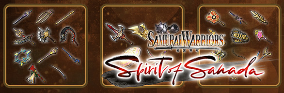 SAMURAI WARRIORS: Spirit of Sanada - Additional Weapons Complete Set