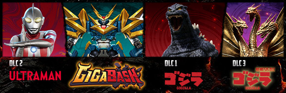 Gigabash Godzilla Dlc Ultraman Dlc On Steam 9963