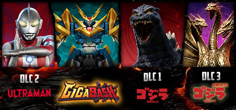 GigaBash - Godzilla 4 Kaiju Pack on Steam