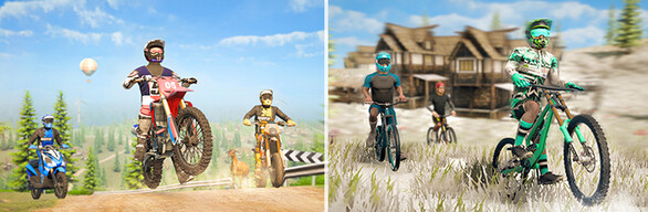 O NOVO JOGO MUNDO ABERTO de BICICLETA! - Riders Republic 