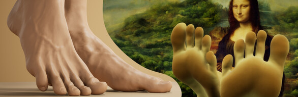 Foot Collector - Feet Pose References for Anatomy Drawing