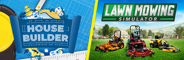 Lawn Mowing Simulator and House Builder
