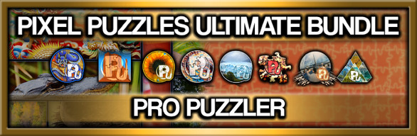 Pixel Puzzles Ultimate Jigsaw Bundle: Pro Puzzler