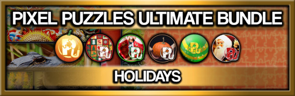 Pixel Puzzles Ultimate Jigsaw Bundle: Holiday