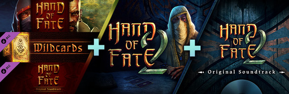 Everything Hand of Fate 1 and 2, inc soundtracks and DLC