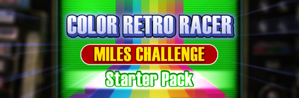 COLOR RETRO RACER : MILES CHALLENGE - Starter Pack