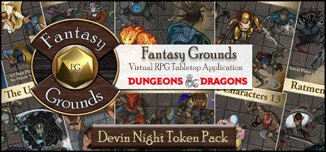 Devin Night Token Pack: Tome of Beasts 8: Sandman - Zmey +Appendix NPC's  for Fantasy Grounds