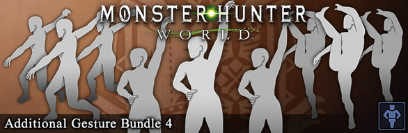 Monster Hunter: World - Additional Gesture Bundle 4