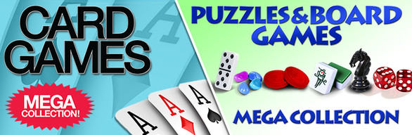 Puzzles, Board Games, and Cards Mega Pack