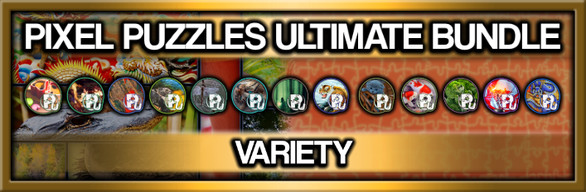 Pixel Puzzles Ultimate Jigsaw Bundle: Variety