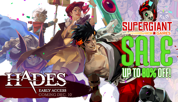 ⚡В Steam в разы подорожали игры Supergiant Games, включая Hades и