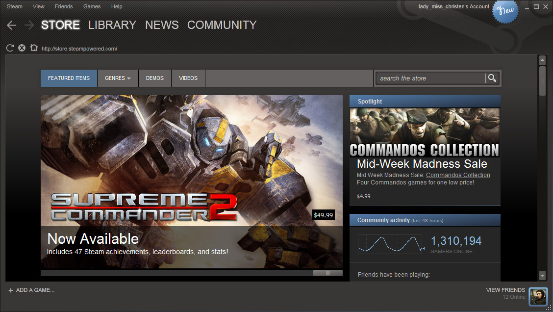 New Steam client brings improvements to the downloads page and