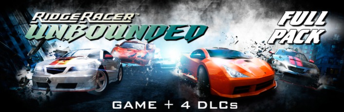 Steam で 75 オフ Ridge Racer Unbounded Full Pack