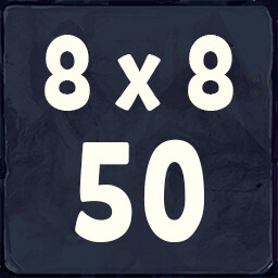 8x8x50