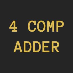 4 Component Full Adder