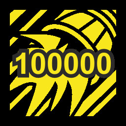100,000 M logo Vector Images