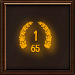 Completed 1 stage with 65 pieces