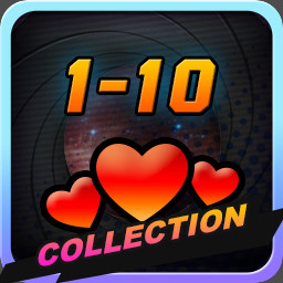 Get three collections in stage 1-10 achievement