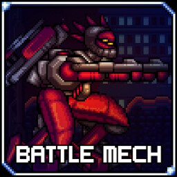 Battle Mech Defeated