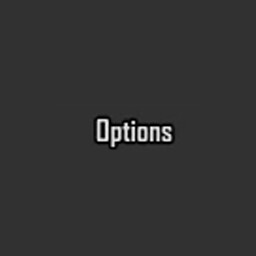 Welcome to the Options Menu!