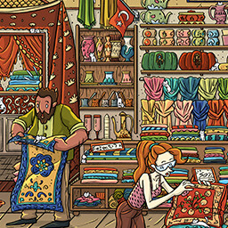 Completed Grand Bazaar level.