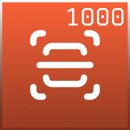 Scan 1000 Items