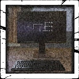 Stuck in the screen