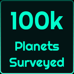 100k Planets Surveyed