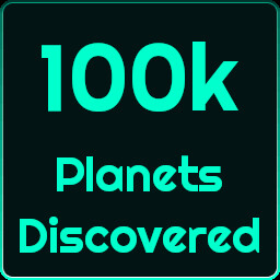 100k Planets Discovered