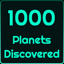 1000 Planets Discovered