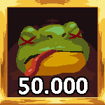 50,000 frogs