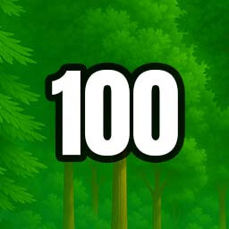 100 Trees achievement